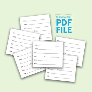 Nennungsformular - 6 pro Seite digitale PDF-Datei, Herunterladen, Auktion, Schule, Fundrafting, Wohltätigkeit, Tombola, gemeinnützige Organisation, Submission Sheet, Zeichnung