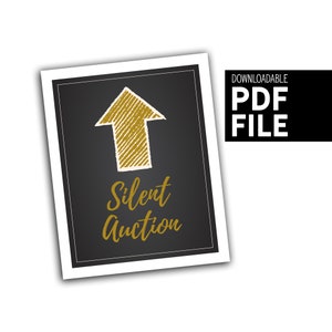 3 directionele pdf-posters stille veiling in 2 formaten, fundraiser, schoolevenement, non-profit, gala, evenementen, stille veiling, live, liefdadigheid, bestand
