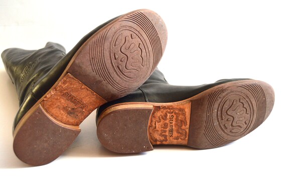 Cusco afbetalen Knorrig Vintage Shabbies Amsterdam Boots Genuine Leather Boots Black - Etsy