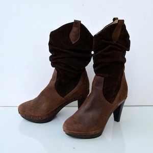 H014◆ビンテージ【Dr.Scholls】本革レザーシューズ 良い味 茶 ブラウン メンズ 7.5AA 25.5㎝ Collaborations | Dr. Scholl\u0027s Shoes