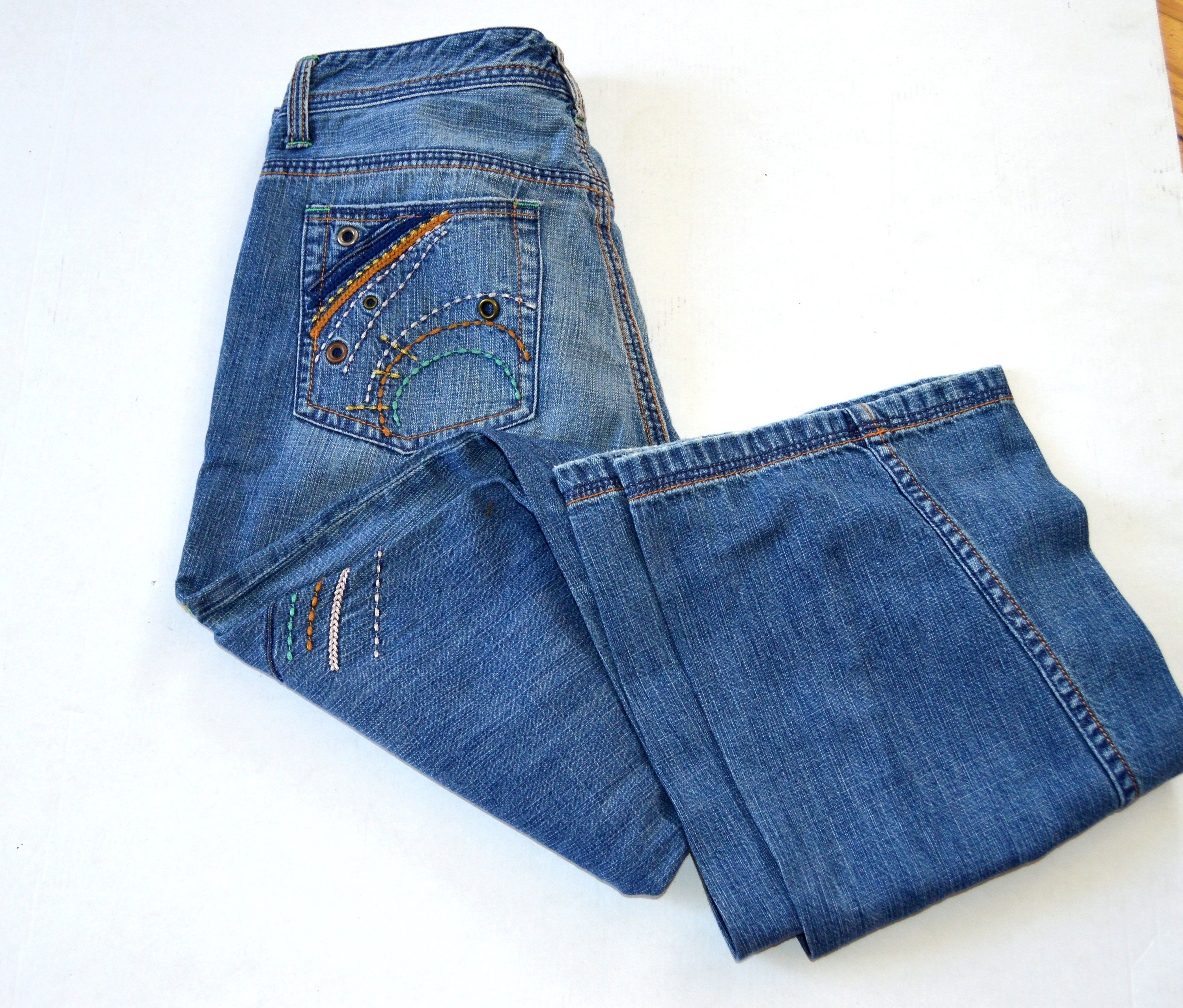 パンツ 00s Armani jeans boots cut denim ARMANI JEANS Mens Blue JEANS Bootcut 