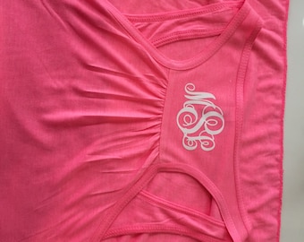 Monogrammed Bella Flowy Racerback Tank - CUTE and TRENDY!