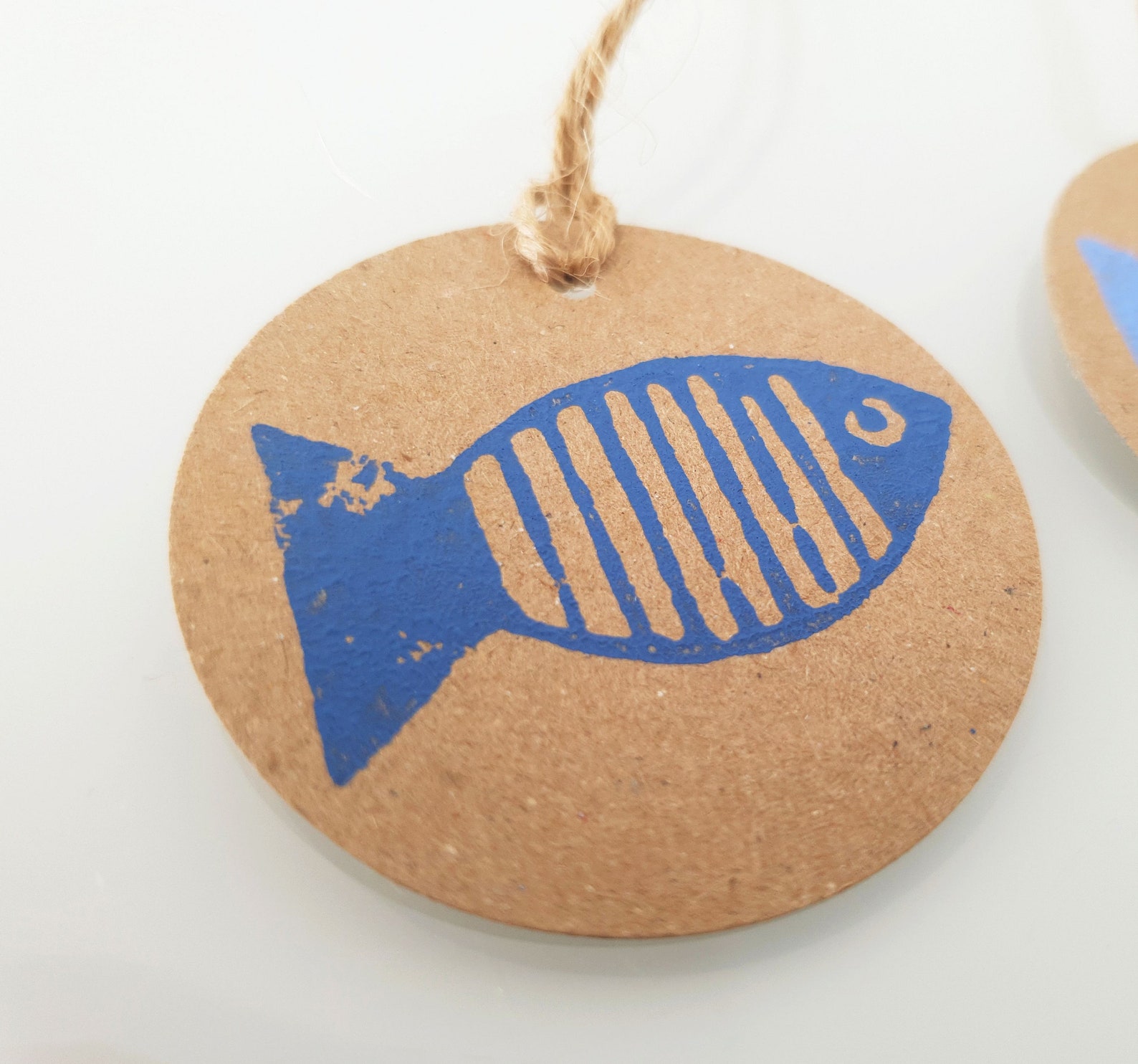 Fish Gift Tags Coastal Gift Tags Nautical Party Favors Etsy