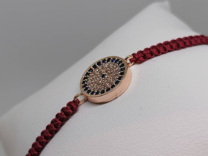 Bracciale Evil Eye in Oro 18K con Zirconia Cubica - Eleganza e Protezione