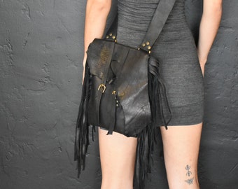 Heirloom Fringe Purse ii - OOAK