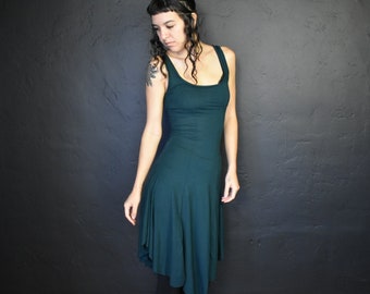 Vestido Sophia - Azul-petróleo