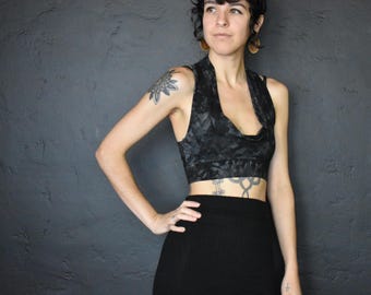 MADE TO ORDER - Crop Top - Onyx