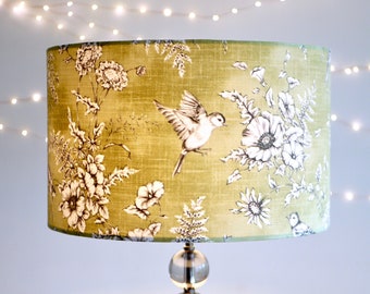 Olive Leaf Drum Shade Chandelier 3 Light Shades of Light Olive Leaf Drum Shade Chandelier 3 Light Shades of Light