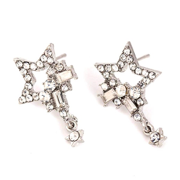 Boucles étoiles strass