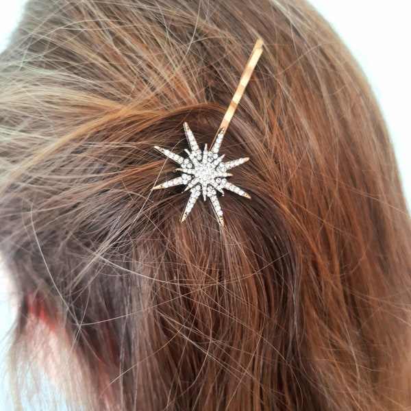 Bijou de cheveux étoile strass