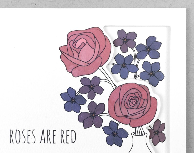 Nerdy Love Card Funny Anniversary Card Science Card Love - Etsy