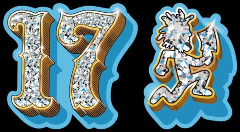 Diamond Hatchetman Or 17 Vinyl Sticker Decal Any Size Icp Insane Clown Posse Twiztid Tech N9ne Abk