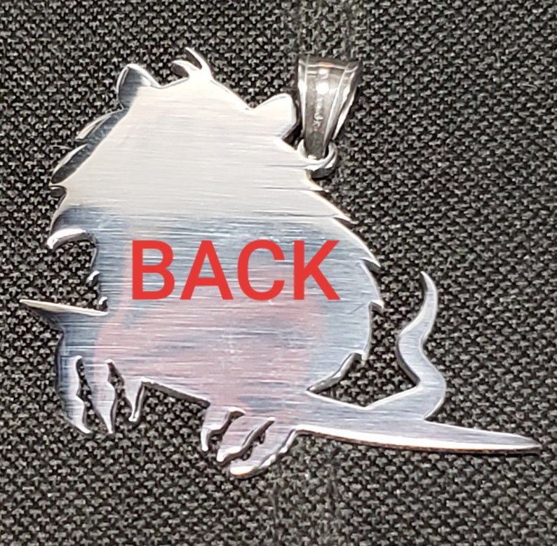 FLIP THE RAT icp Insane Clown Posse fff fearless fred fury Stainless Steel Charm twiztid rare juggolo juggalette