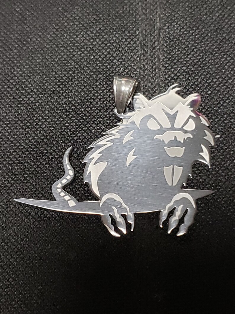 FLIP THE RAT icp Insane Clown Posse fff fearless fred fury Stainless Steel Charm twiztid rare juggolo juggalette