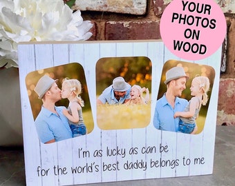 Daddy Photo Gift, Gift for Dad, Father's Day Gift, First fathers Day, Daddy  Gift, New Dad Gift, Custom Photo Gift, Dad Frame, I love Daddy