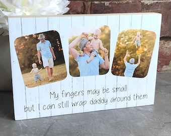 Father's Day Gift, Personalised Photo Gift, Gift for Dad, First fathers Day, Daddy  Gift, Daddy Photo Gift, New Dad, Dad Frame, love Daddy