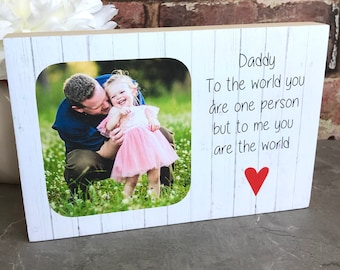 Dad Gift, Father's Day Gift, Gift for Dad, First fathers Day, Daddy  Gift, Daddy Photo Gift, New Dad Gift, Custom Photo Gift, Dad Frame
