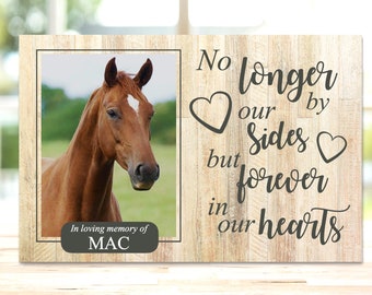 Horse Memorial, Memorial Gift, Horse Remembrance, Horses, Gift for Horse Lover, Horse Gift, Horse Lover Gift, Pet Memorial, Horse Sympathy