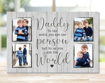 Daddy Gift, New Dad Gift, Daddy Photo Gift, Gift for Dad for Father's Day, First Fathers Day Gift, Custom Photo Gift, Dad Frame, Daddy Photo
