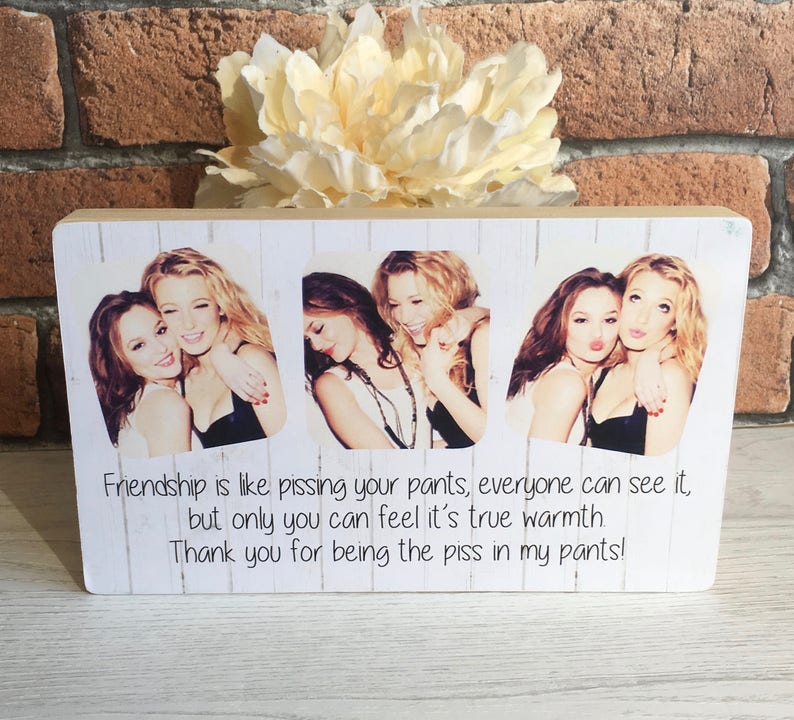 Bridesmaid Gift, Handmade Photo Block, Photo Gift, Personalised Text, Gifts for Her, Gifts for Him, Birthday Gift, Keepsake, Photo on Wood image 5