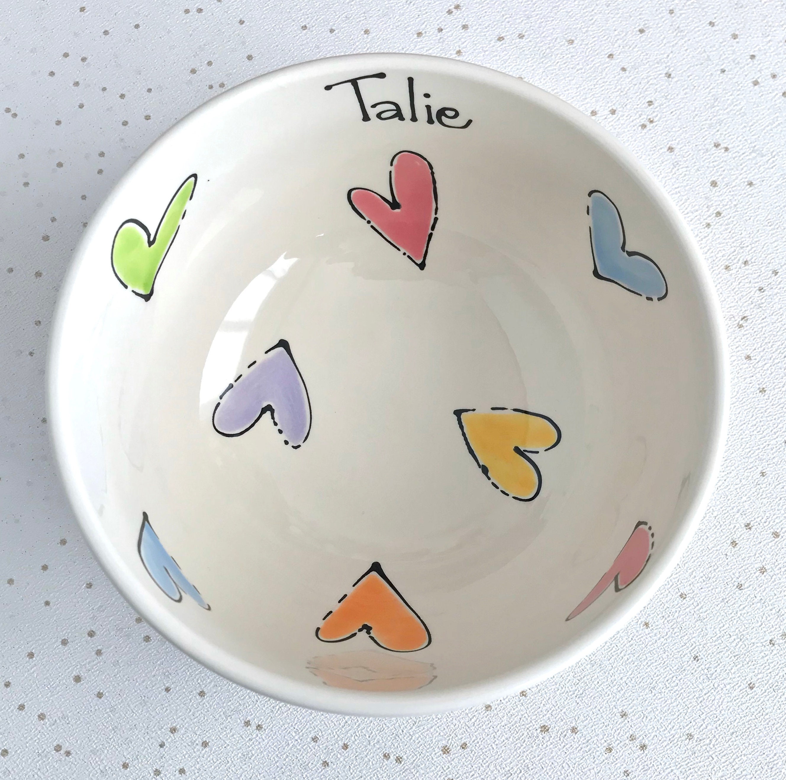 Cereal Bowl Custom Bowl Personalized Bowl Personalized Ice Etsy UK
