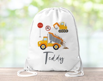 digger school bag