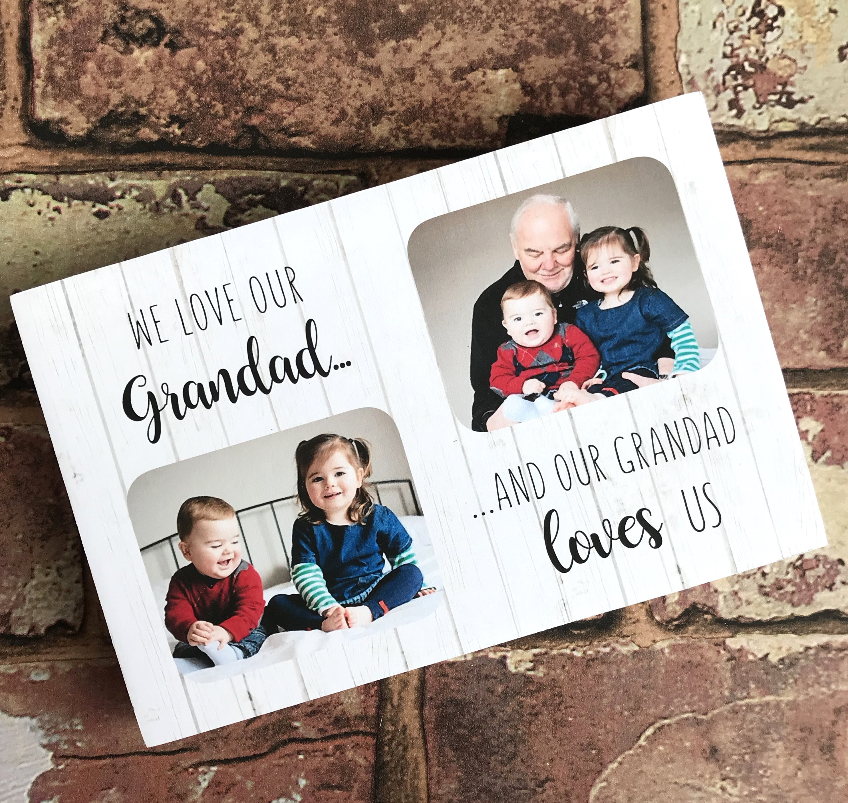 grandad personalised photo gifts