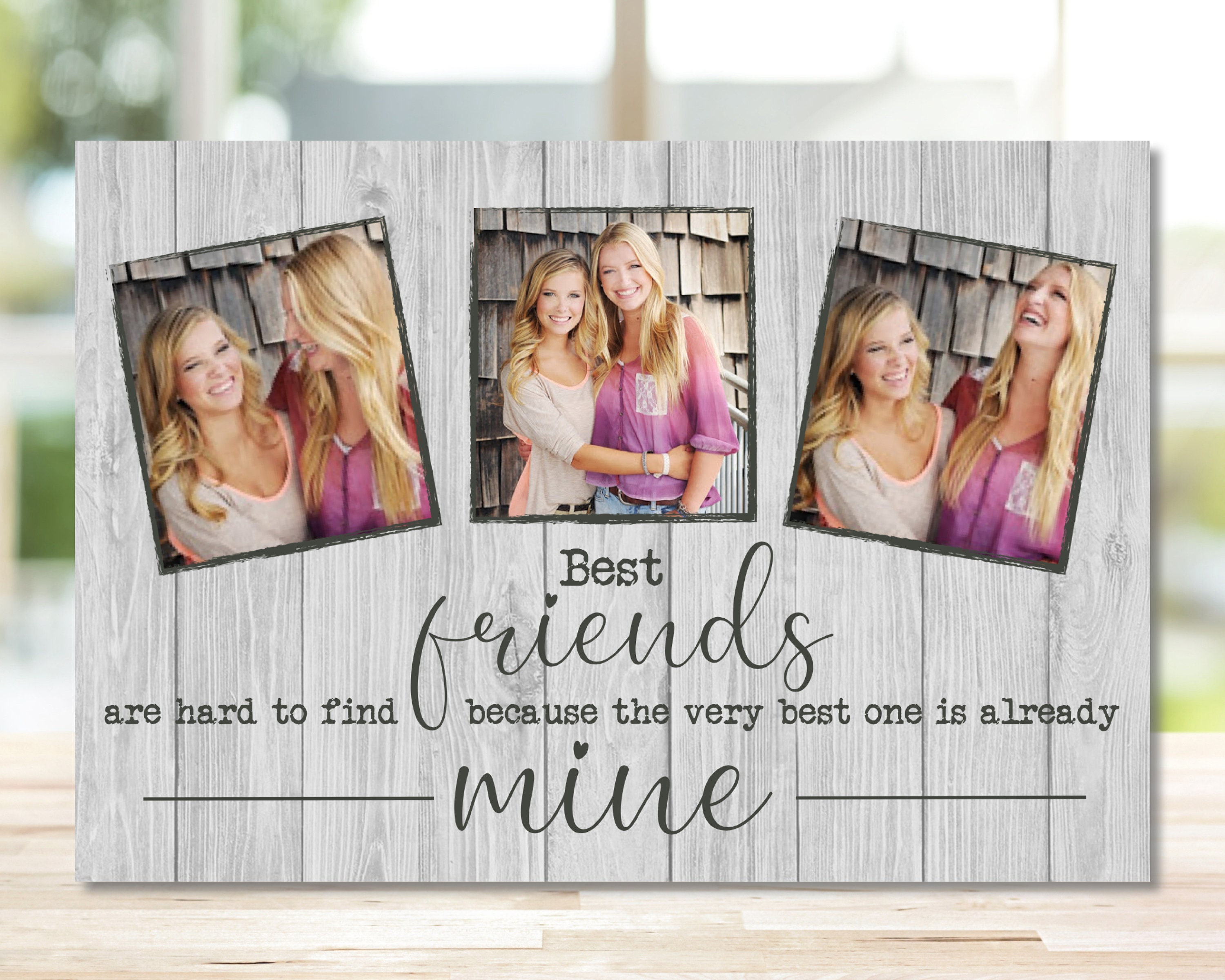 Best Friend Birthday Gift Personalised Friend Gift Etsy