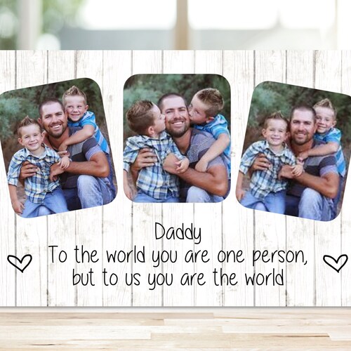 Father's Day Gift Dad Baby First Fathers Day Plaid - Etsy