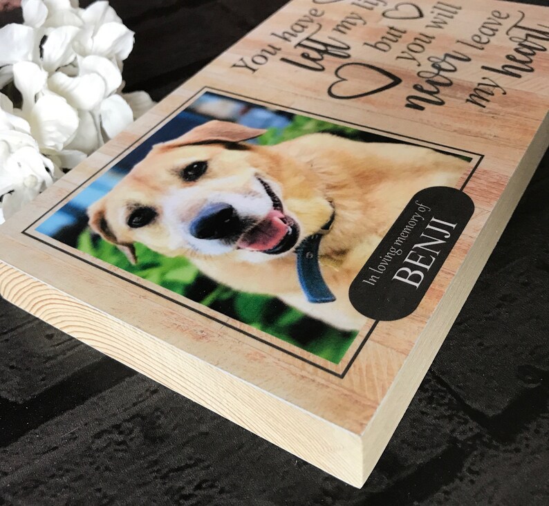 Dog Memorial Pet Memorial Frame Pet Memorial Ornament Dog Etsy UK