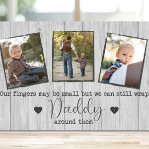 Daddy Photo Gift, Father&#39;s Day Gift, First Fathers Day, New Dad Gift, Custom Photo Frame, Pops Papa, Dad From Son, Daddy From Daughter Frame