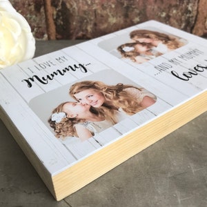 Mother's Day Gift, Gift for Mum, 1st Mothers Day, Mummy Gift, Mummy Photo Gift, New Mum Gift, Custom Photo Gift, Mum Frame, I love Mummy image 8