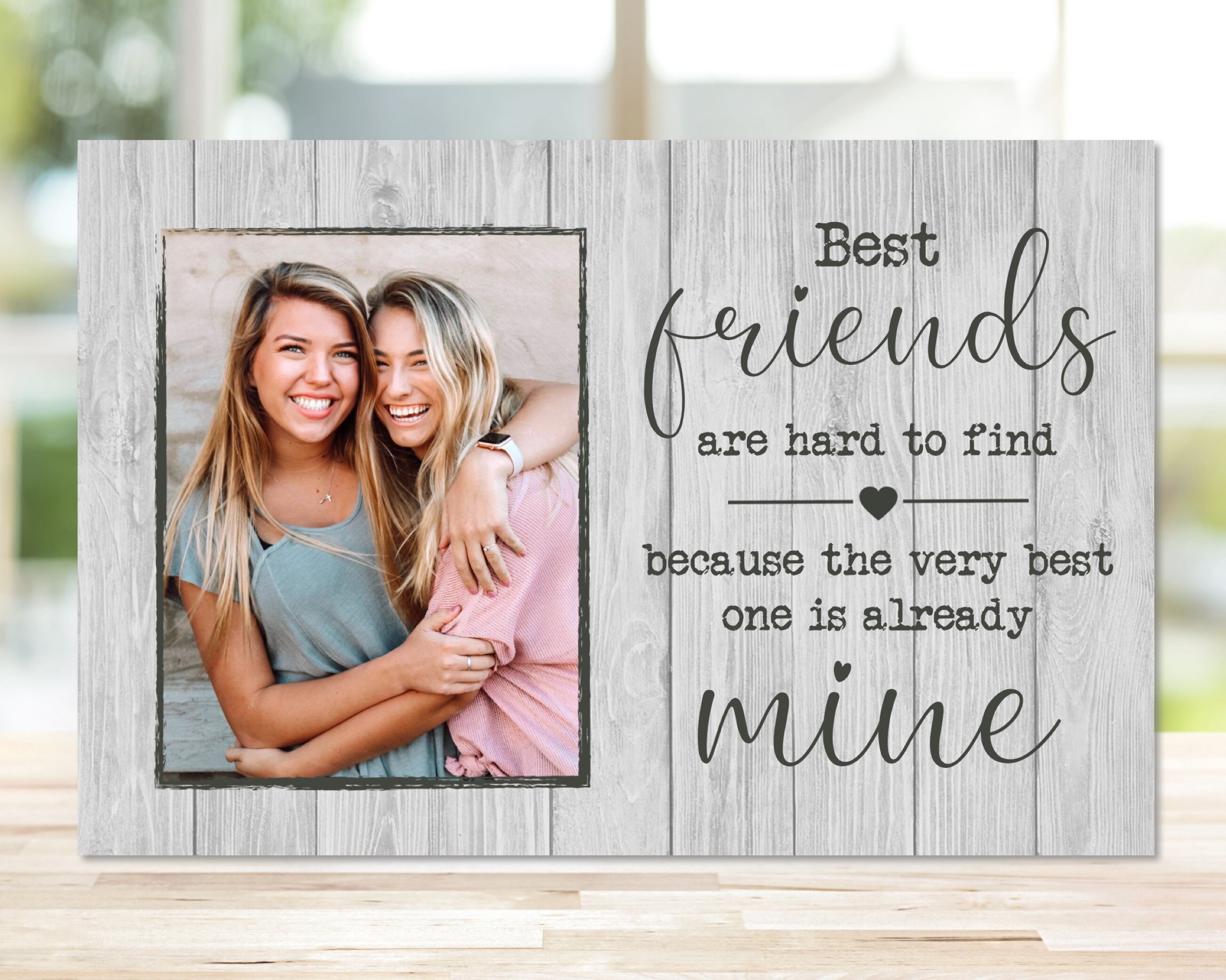 Best Friend Birthday Gift Personalised Friend Gift Etsy