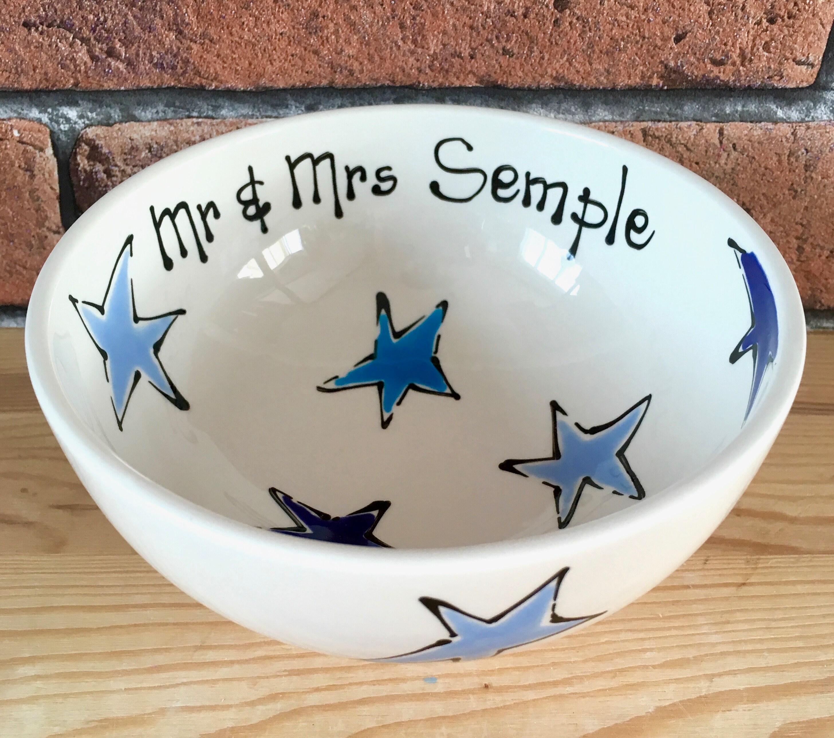 Personalised Bowl Pretty Bowl Gifts for Her Gifts for Him Etsy UK