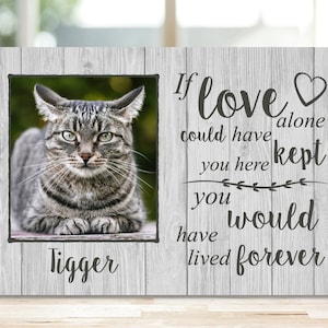 Cat Memorial Frame, Cat Memorial Gift, Cat Memorial, Cat Memorial, Cat Plaque, Cat Memorial Photo Frame, Cat memorial Picture Frame, Cat