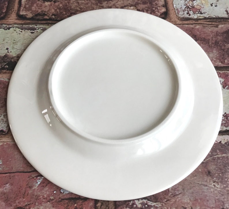 Assiette personnalisée, assiette à grignoter, assiette saine, assiette personnalisée, assiette en céramique, assiette pour enfants, assiette latérale pour adultes, petite assiette image 7