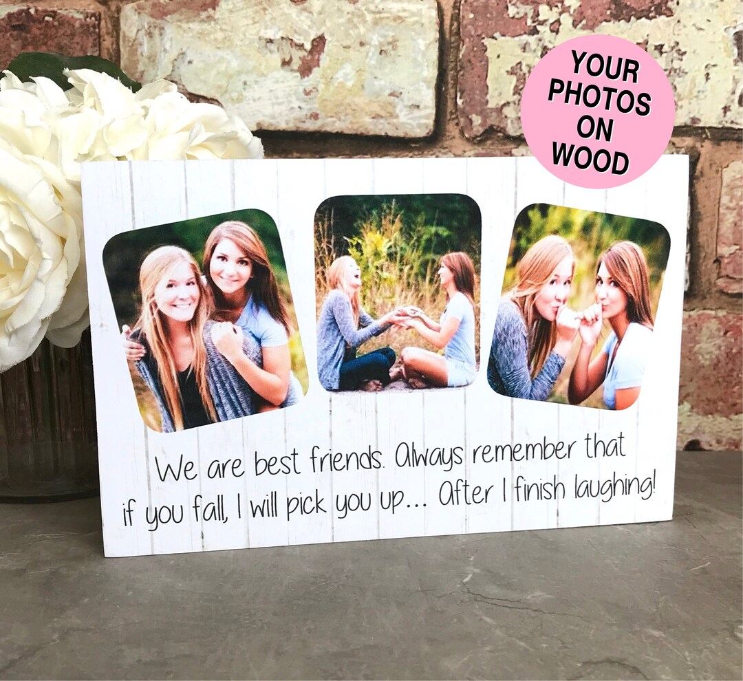 Friends Photo Frame Reception Friend Photo Frame, Friend Home Decor, Best Friend Photo Frame, Friend ...