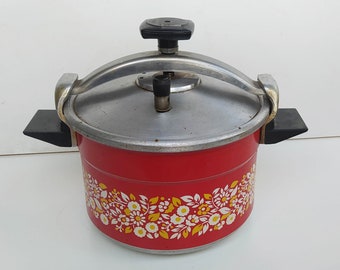 Cocotte Minute rouge FRANCE  SEB / casserole fait-tout autocuiseur / Holy10