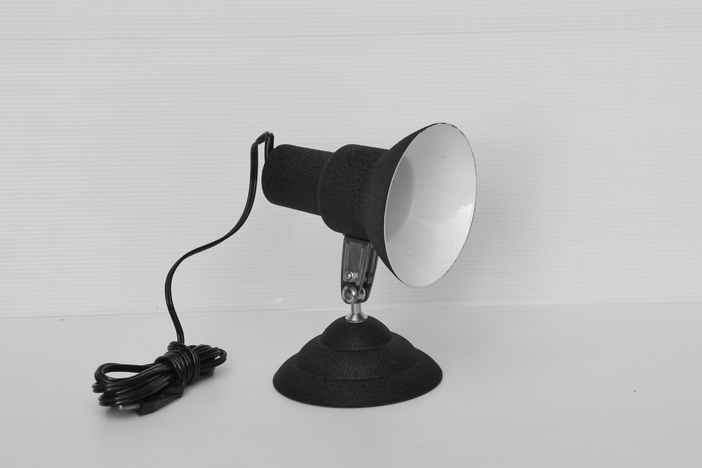 Petite Lampe à Poser Métal Noir Mat/Vintage Lighting Holy10 Paris France