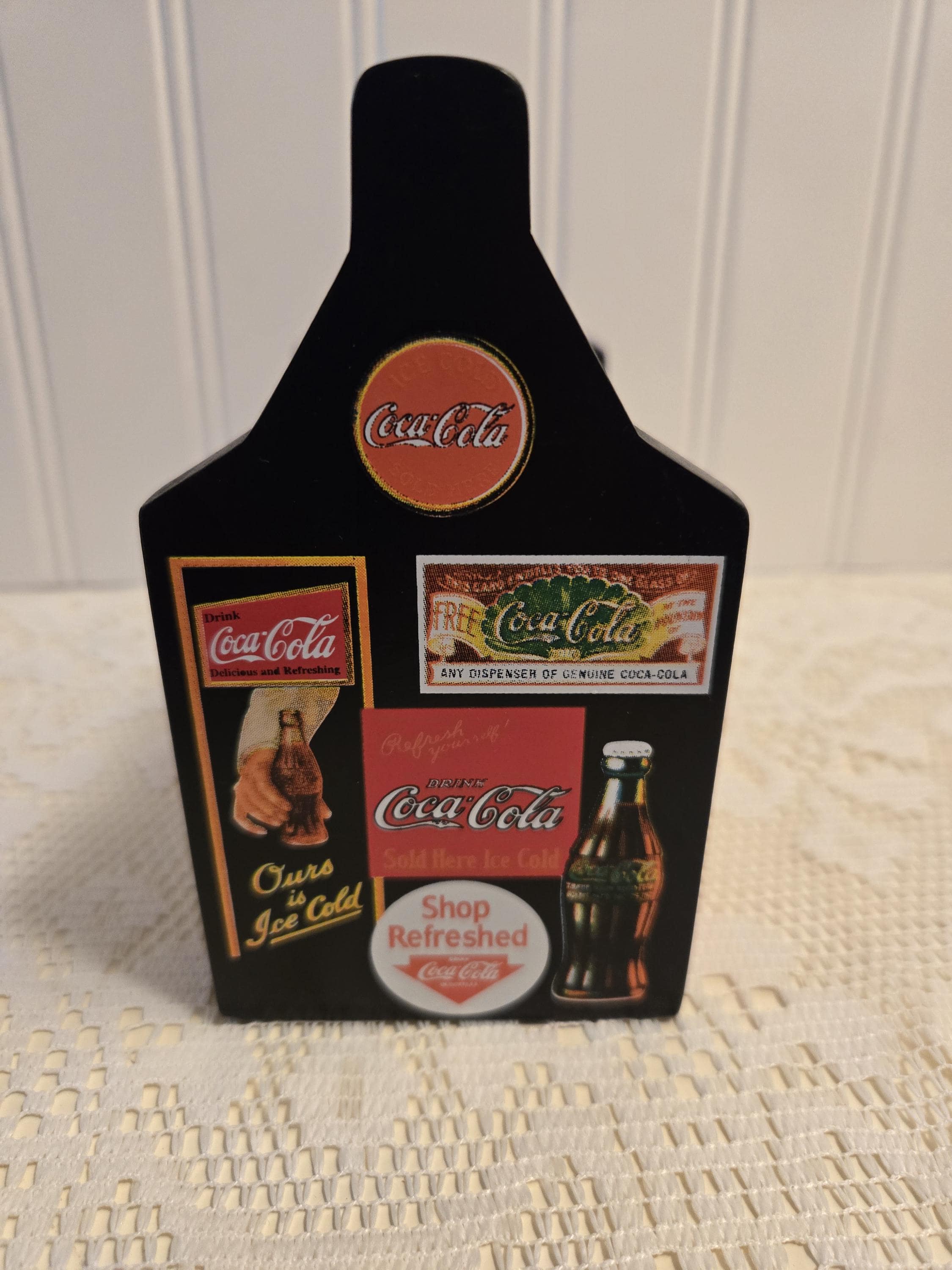 Vintage 1990s Coca-cola Wooden Block Calender - Etsy