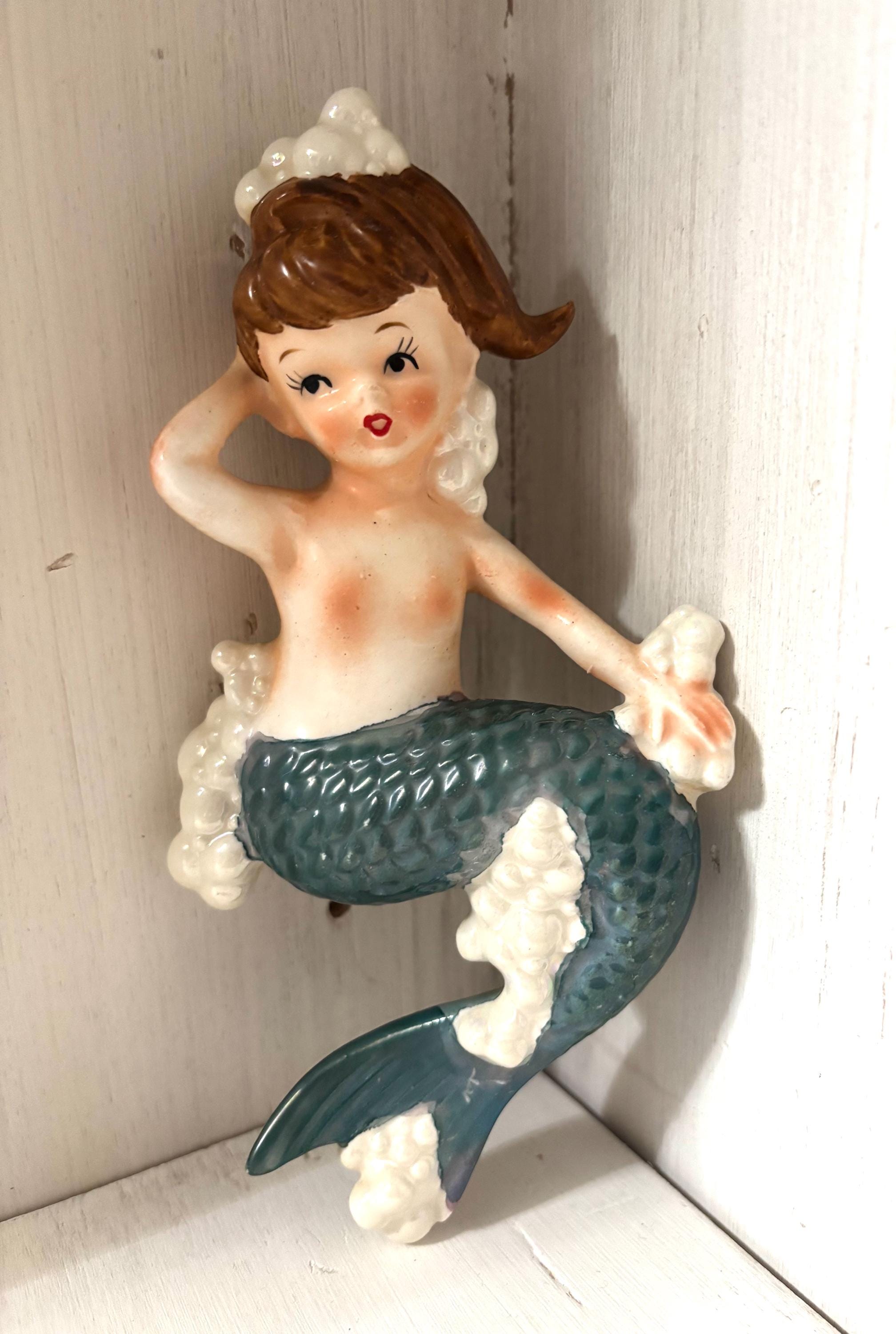 Vintage Japan Ceramic Mermaids - Etsy