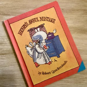 Henry's Awful Mistake Hardcover Book, Robert Quackenbush, 1980's Vintage Children's Book