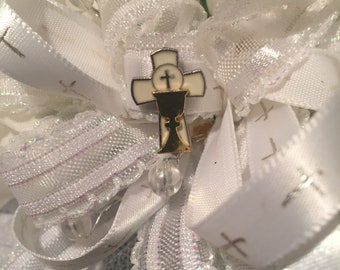 First Holy Communion Silk Wrist Corsage/First Holy Communion