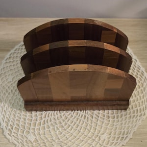 Vintage Wooden Letter Holder