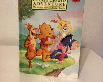 Disney’s Pooh’s Grand Adventure The Search For Christopher Robin, Children’s Vintage Books