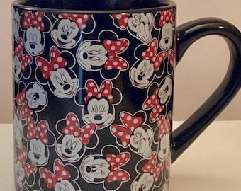 Disney Minnie Mouse Coffee Cup Mug / Classic Walt Disney Minnie Mouse Mug