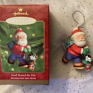 Hallmark 2014 Strolling In The Snow Keepsake Ornament - Collectible Christmas Tree Decoration