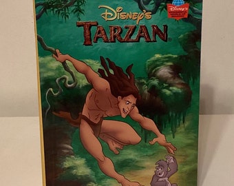 Disney’s Tarzan Reading Book, Children’s Vintage Book