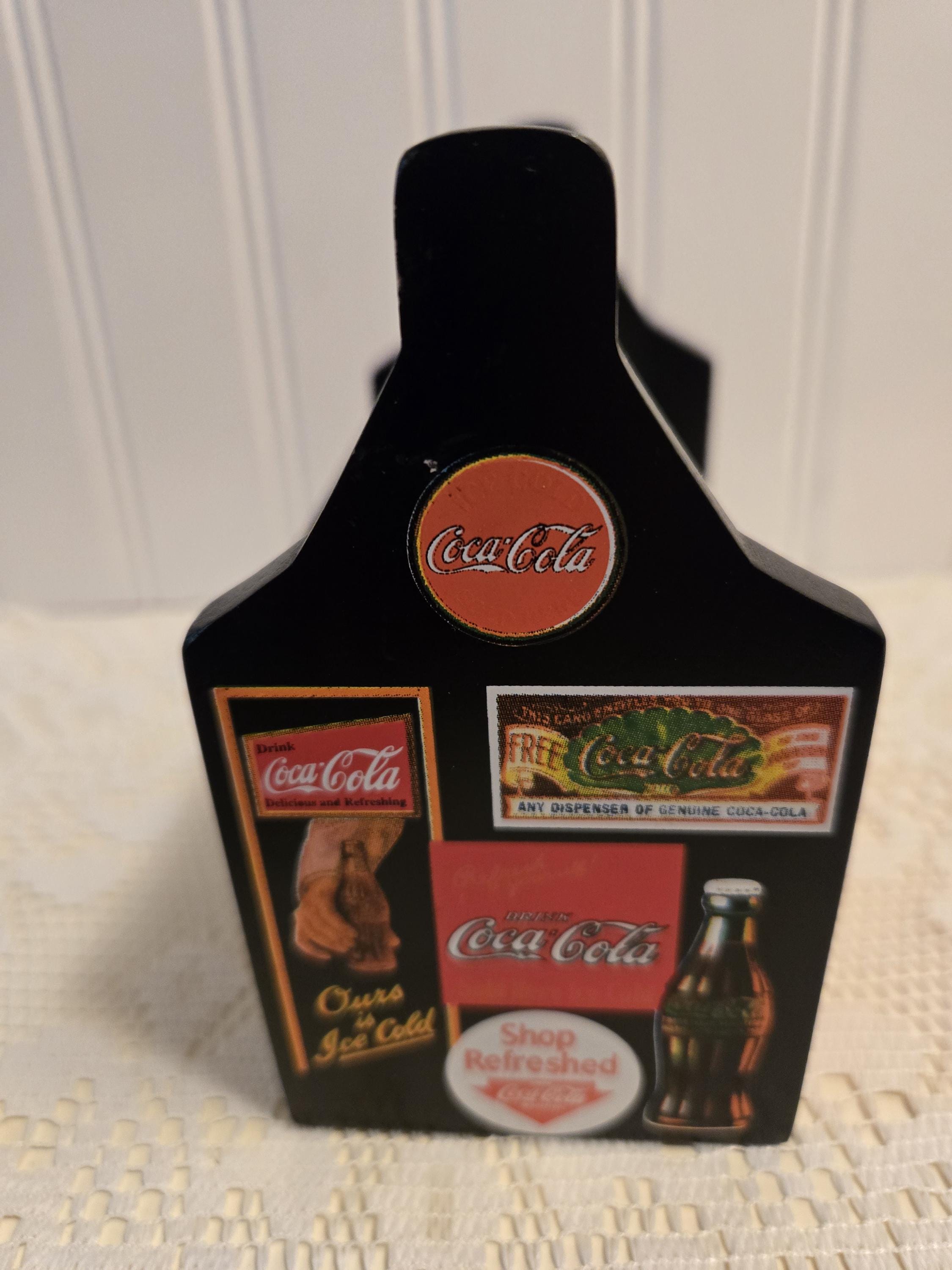 Vintage 1990s Coca-cola Wooden Block Calender - Etsy