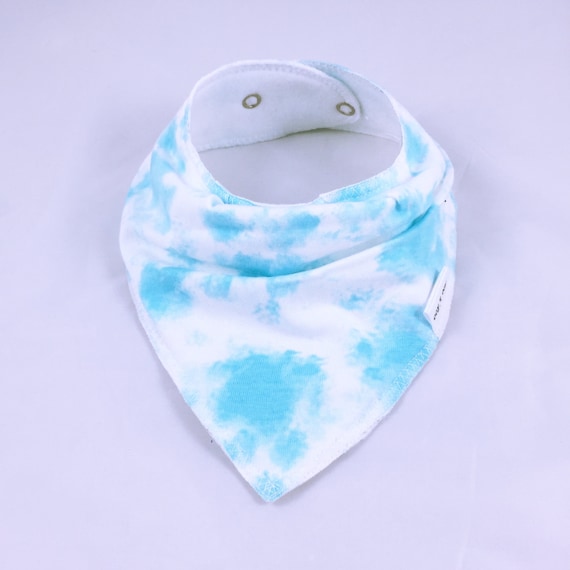 Blue and White Bandana Bib Baby Shower Gift Bandana Bib Etsy